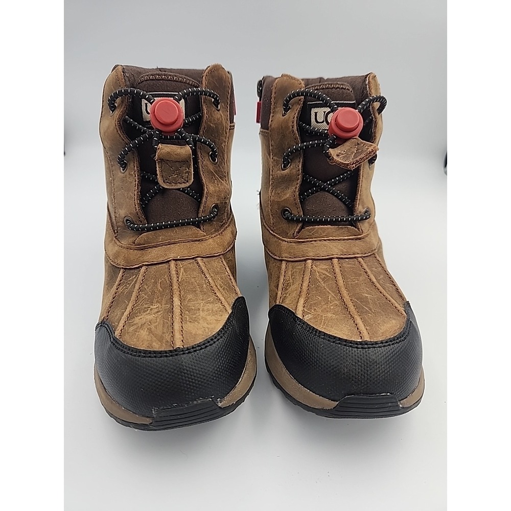 UGG Turlock Boots Insulated Waterproof Hiking Youth Size 5 Brown